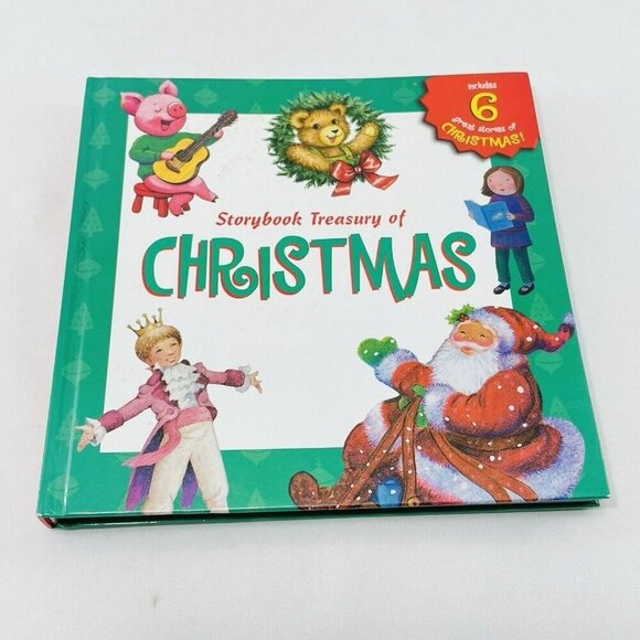 Storybook Treasury Christmas Children Book Bedtime Classic Story Tales Picture - Picture 1 of 12